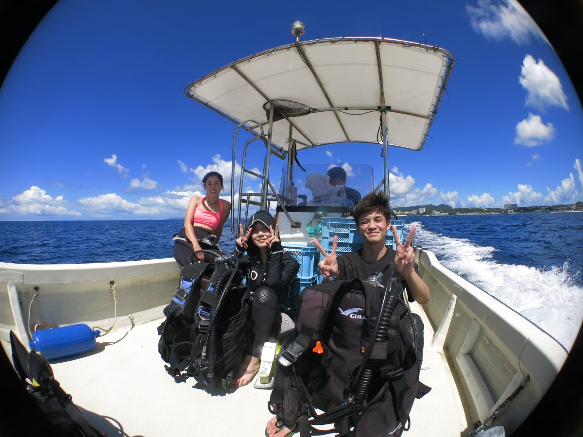 沖縄体験ダイビング（ボート）