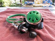 TEK E DIVE Custom O2 Regulator Set